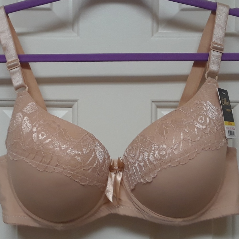 Beige/Nude Push Up Bra 38dd.